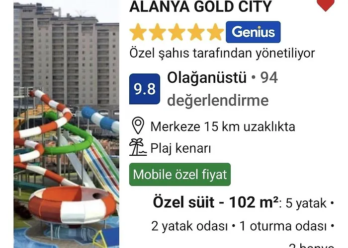 Gold Апартаменты Алания