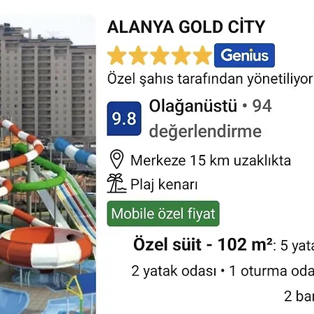 Gold شقة ألانيا